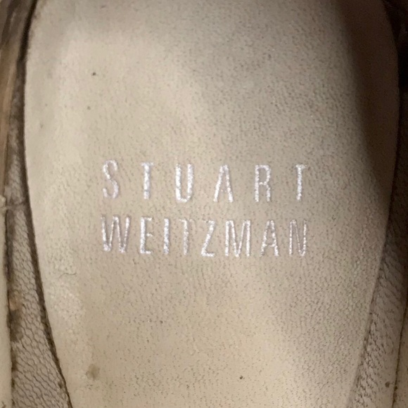 Stuart Weitzman Nugget Snake Print Leather Sneaker - Picture 8 of 9